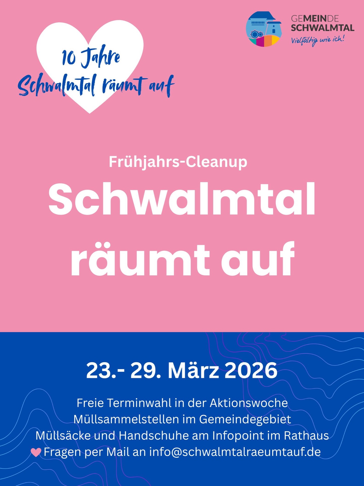 Schwalmtal räumt auf 2026