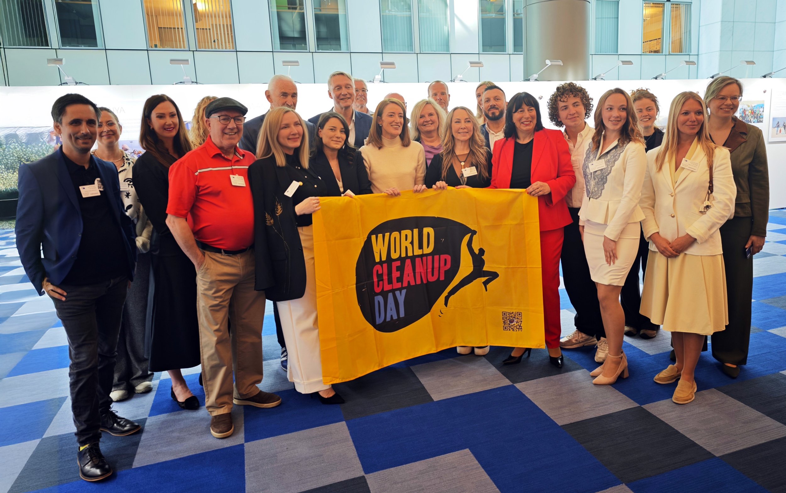 1 wcf wcd metsola brüssel 2026 press world cleanup day