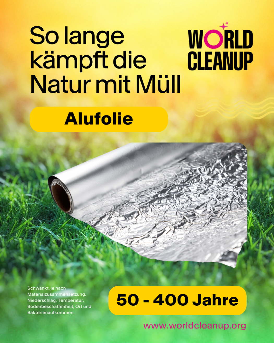 Verrottung Alufolie 1050x1350px